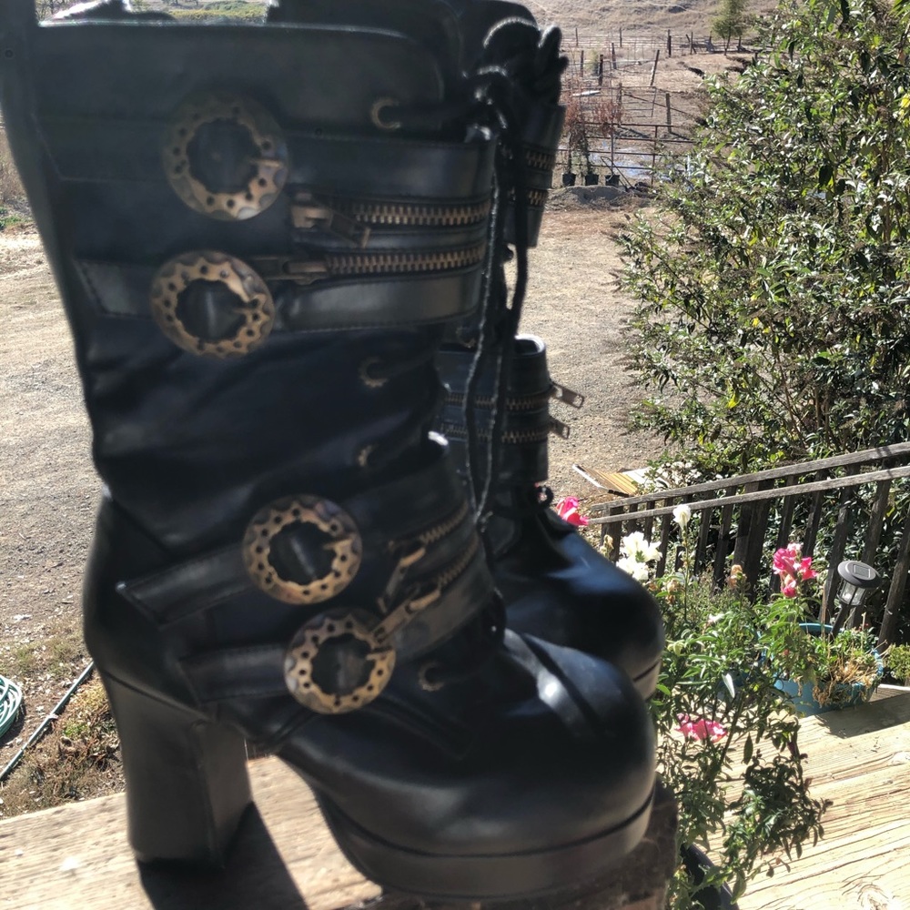Cute steam punk boots